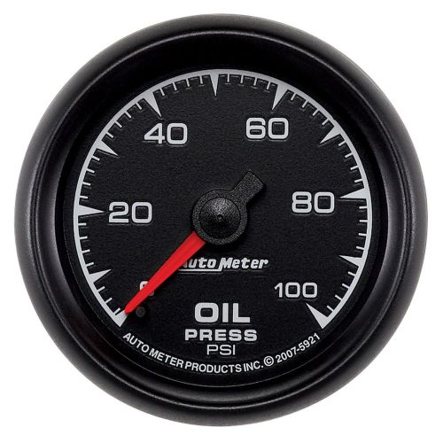 Auto meter 5921 es; mechanical oil pressure gauge