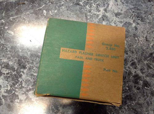 1961 impala ss hazard flasher switch unit accessory nos