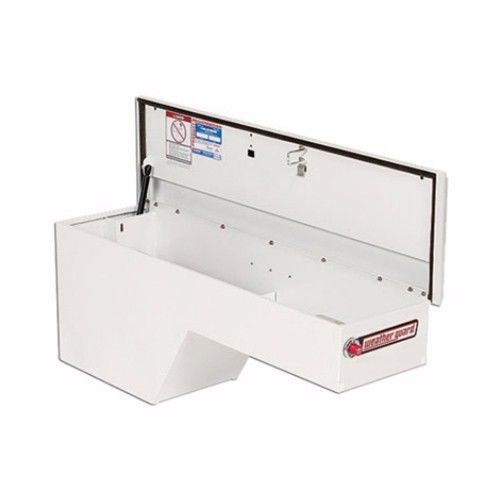 Weatherguard white pork chop box / steel, passenger side 163-3-01