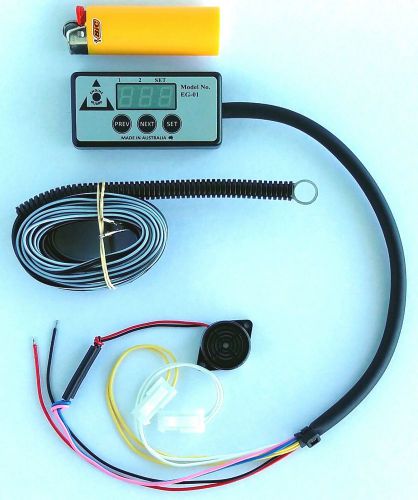 Landcruiser compatible overheating alarm suits 70 75 78 80 100 series with gauge