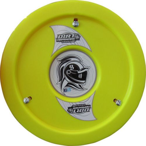 Dirt defender neon yellow wheel mud cover fits aero, real, bart, mrw, bassett