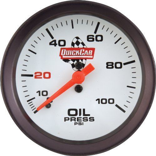 Quickcar racing products 611-7003 extreme gauge oil pressure