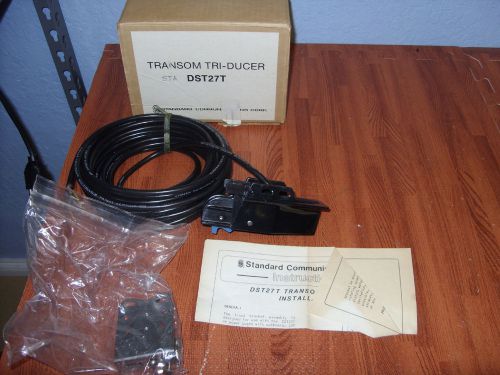 Standard horizon dst27t transom triducer transducer loose wires (airmar) 200 khz