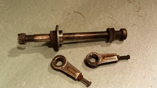 Yamaha xs650 rear axle and adjusters