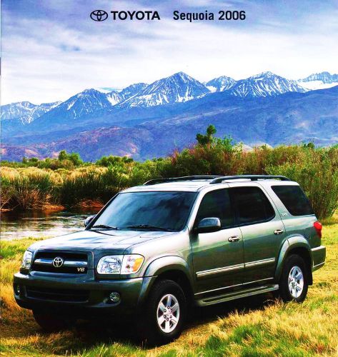 2006 toyota sequoiafactory brochure--sequoia sr5-sequoia limited-toyota