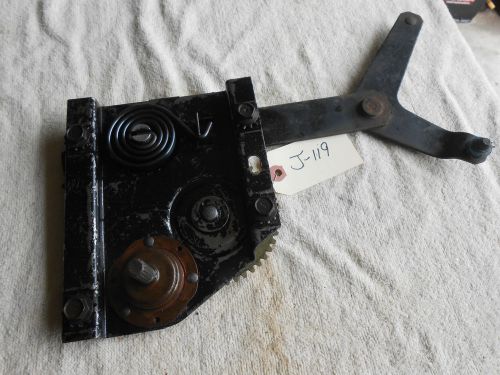 1968 ford mustang left hand back quarter regulator, original part