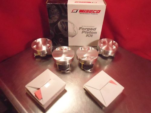 Wiseco pistons for honda acura k20- 89mm bore | 12.4:1  k650m86 civic rsx teg