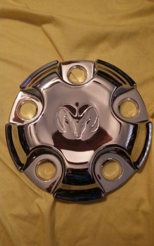 Dodge ram 1500 pickup truck polished chrome center hub cap caps 2002-08 mopar