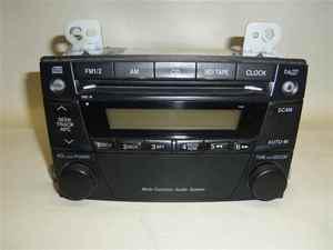 02 03 mazda mpv cd radio oem lkq