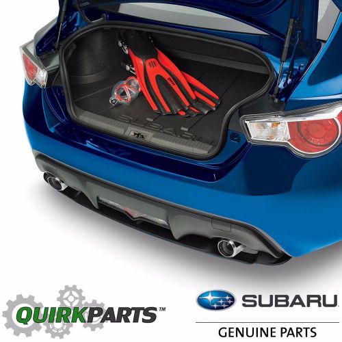 2013-2016 subaru brz rear trunk black cargo tray mat liner oem new j501sca000