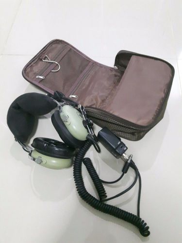 David clark h10-76xl headset with bag