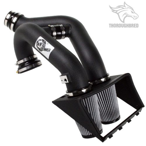 Afe cold air intake; magnum force stage 2;pro dry s;heat shield;51-12402