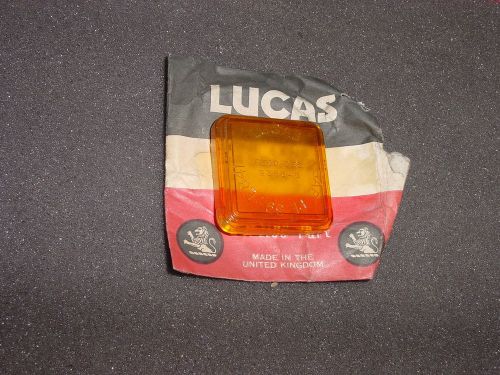 Nos amber lucas sidemarker lens triumph spitfire plymouth cricket dodge colt