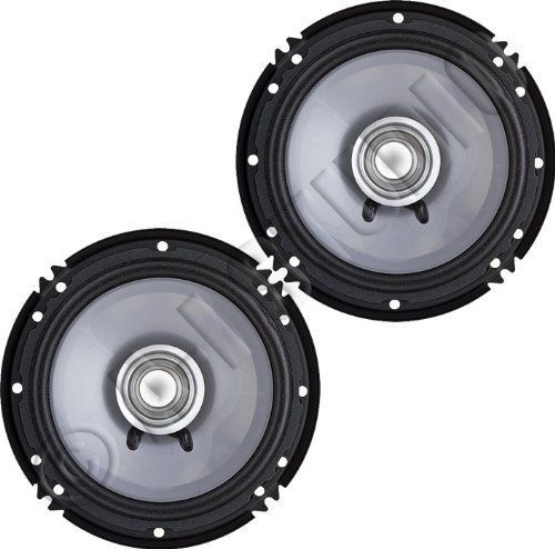 New kenwood kfc-c1655s 6.5&#034; sport 2-way flush mount coaxial series car speakers