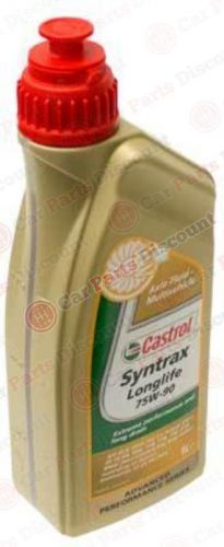 New castrol syntrax long life manual transmission fluid - sae 75w-90 (1 liter)