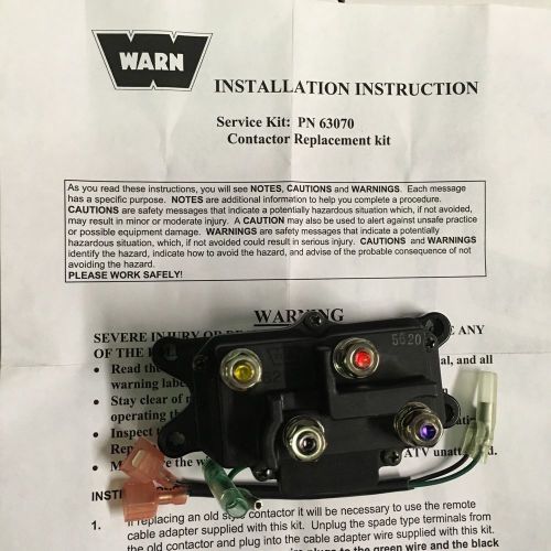 Warn contactor replacement kit - 63070