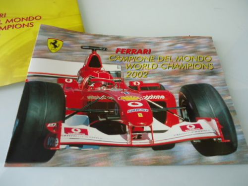 Ferrari commemorative stamp first day edition schumacher