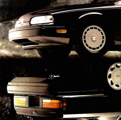 1990 infiniti factory brochure-q45 sedan &amp; m30 coupe