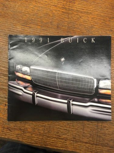 1991 buick reatta riviera park avenue roadmaster sales brochure manual oem