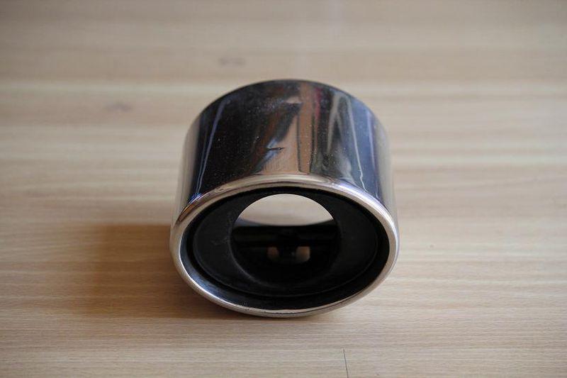 Factory genuine oem 2006-2012 honda civic si i-vtec dohc exhaust tip finisher