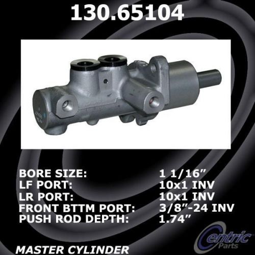 Centric parts 130.65104 brake master cylinder