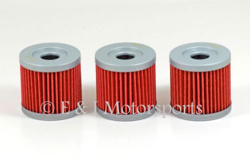 2003 2004 2005 suzuki z400 z 400 ltz lt-z ltz400 **3 pack oil filter**