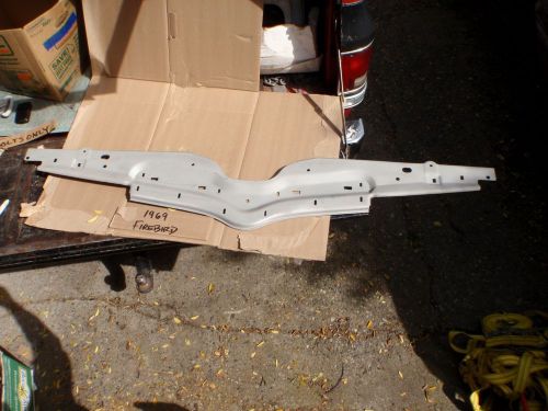 1969 firebird front bumper reinforcement  very straight lite pitting marks gm