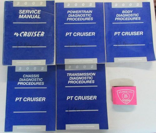 2002 chrysler pt cruiser service shop repair manual set