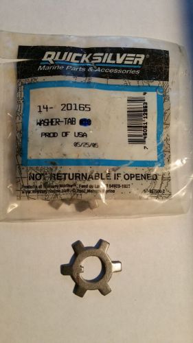 New old stock oem quicksilver 14-20165 mercury outboard tab washer