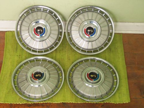 1962 ford hub caps 14&#034; set of 4 wheel covers 62 hubcaps