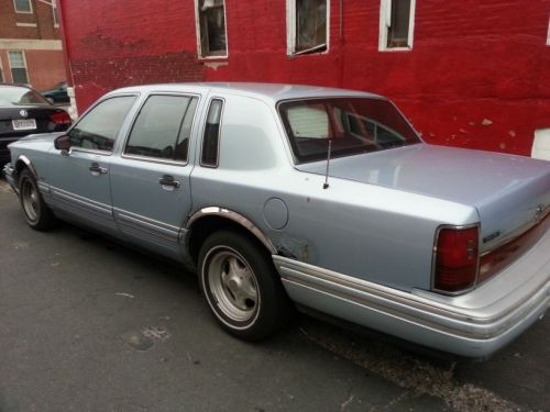 1993 lincoln towncar