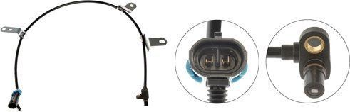 Dorman - oe solutions 970061 anti-lock brake sensor wi