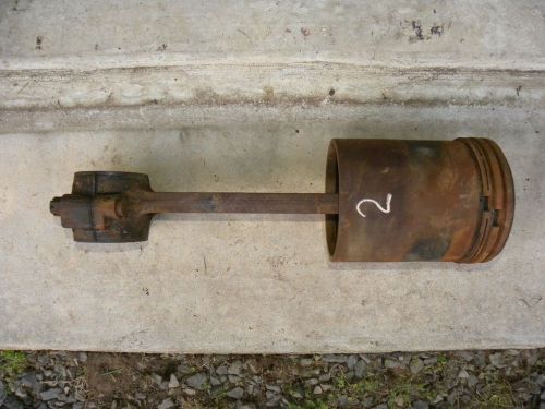 Piston and connecting rod, c1925 american lafrance, type 12, chain drive