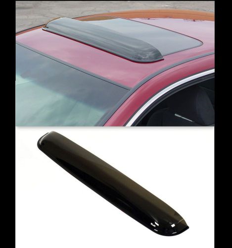 Sunroof wind deflector shade for a 2009 - 2010 dodge challenger