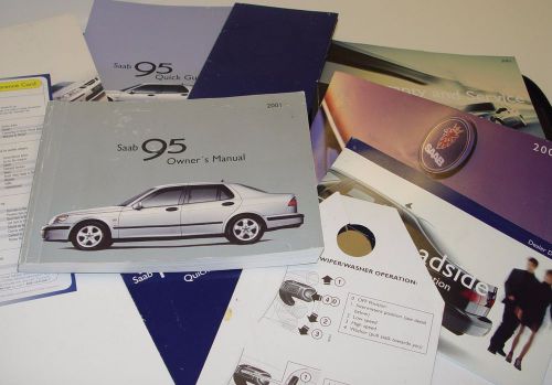 2001 saab 95 owners manual 9-5 portfolio