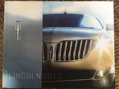 2011 lincoln full line brochure