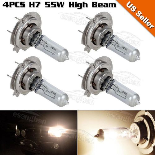 4pcs halogen h7 5000k high beam headlight 1300lm for mercedes-benz 2004-2009