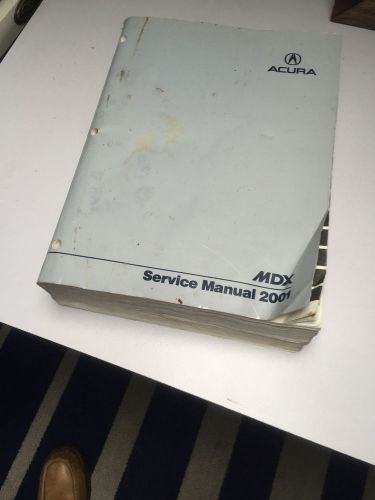 2001 acura mdx service and repair manual