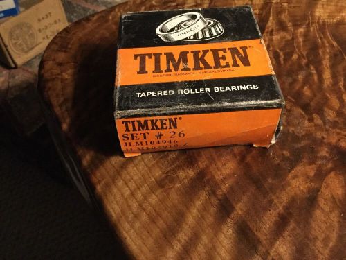 Timken set26 wheel bearing set