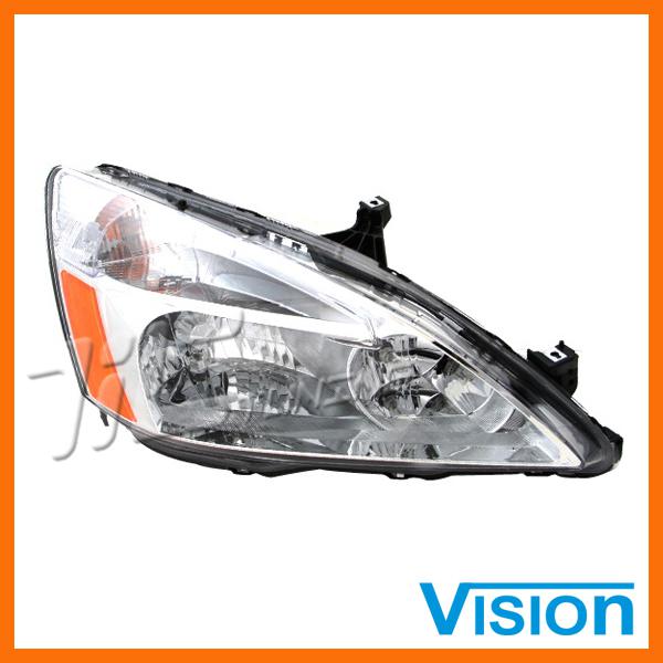 03-07 honda accord lx ex dx se v6 hybrid passenger rh head light lamp halogen