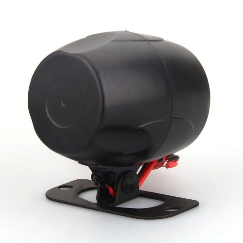 Universal car auto van bike alarm warning siren horn 12v dc black