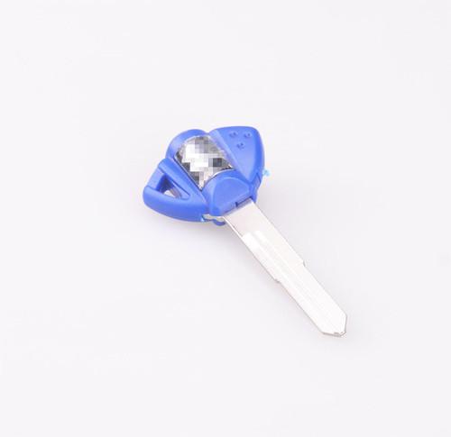 Blue blank key for suzuki bandit gsxr 1000 600/750 1300 sv 650s tl 1000 r