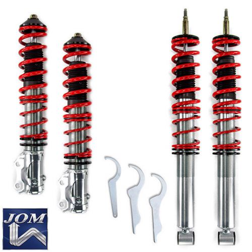 Jom vw golf jetta mk3 3 euro hight adjustable coilover suspension lowering kit -