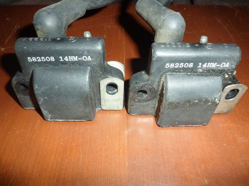 Ignition coils for a 15 - 9.9 hp johnson evinrude outboard 0582508
