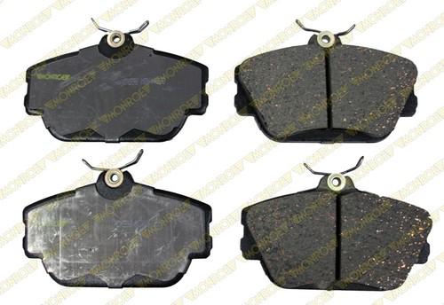 Monroe cx598 brake pad or shoe, front-monroe ceramics brake pad