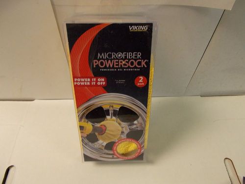 Lot of 2 packages of microfiber powersocks. 2p/pack. viking. liquid resistantant