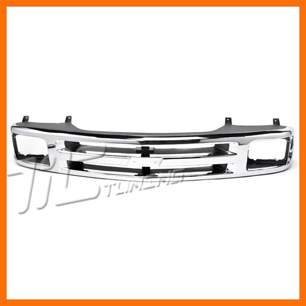 94-97 chevy s10 pickup blazer seal beam front plastic grille body assembly