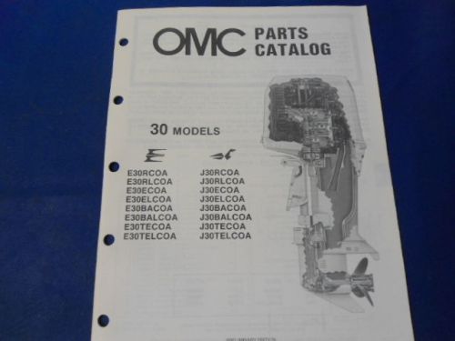 1984 omc parts catalog, 30 models