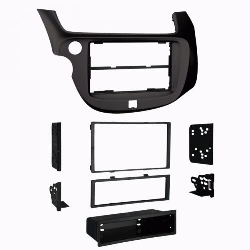 Metra 99-7877b facia 2din / din (black) for honda jazz / fit from 2009