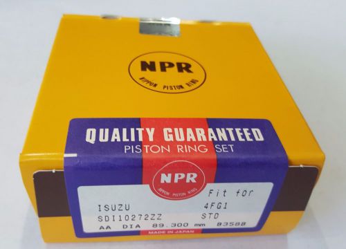 Isuzu 4fg1 npr piston ring sdi10272zz genuine made in japan